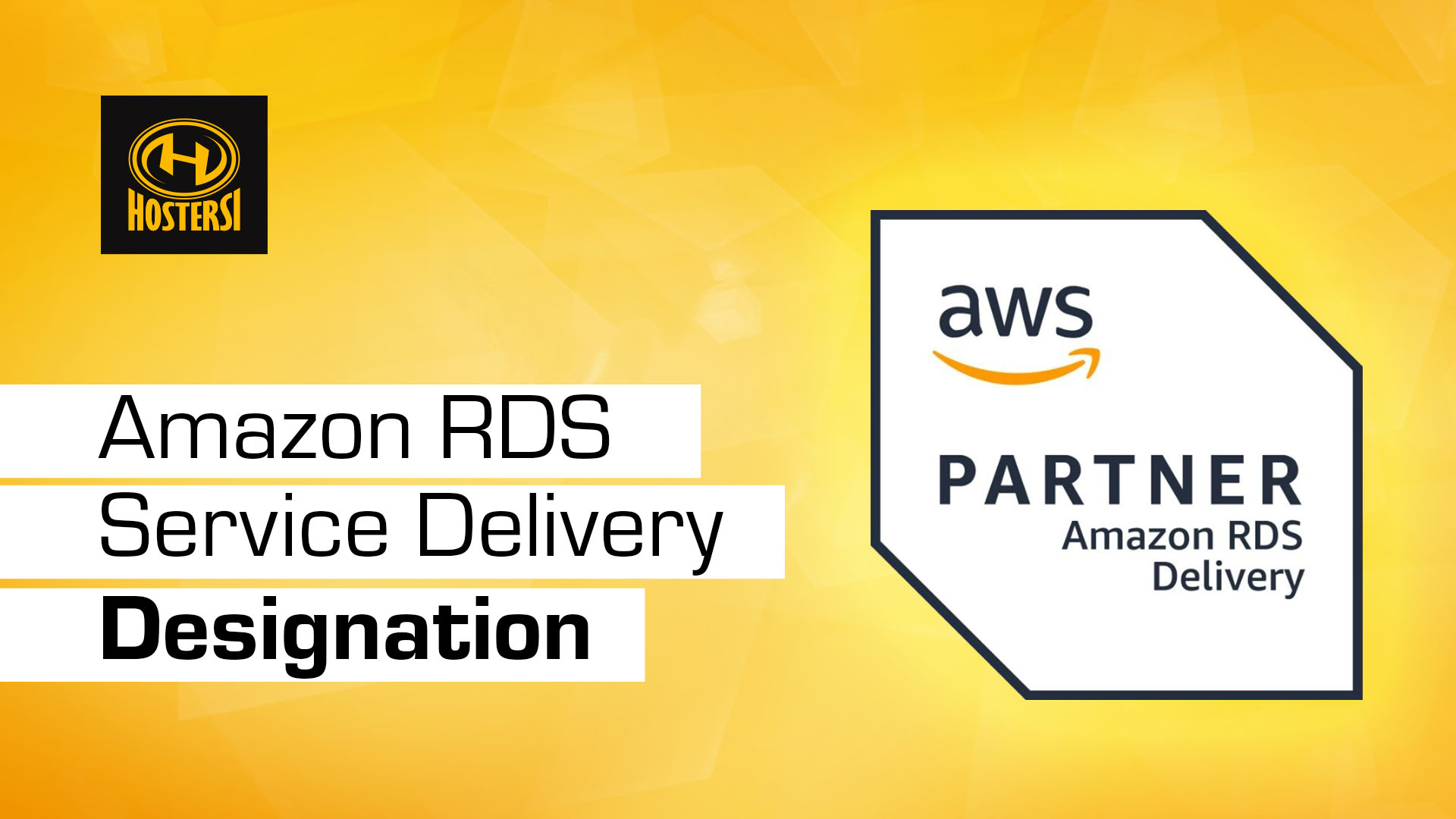 AWS RDS delivery