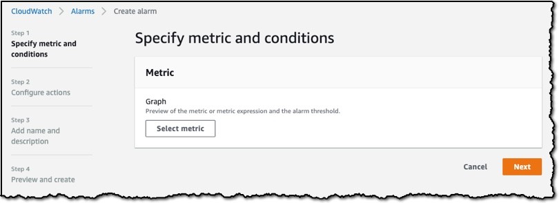 metric cloudwatch