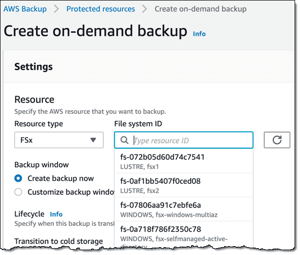 AWS Backup