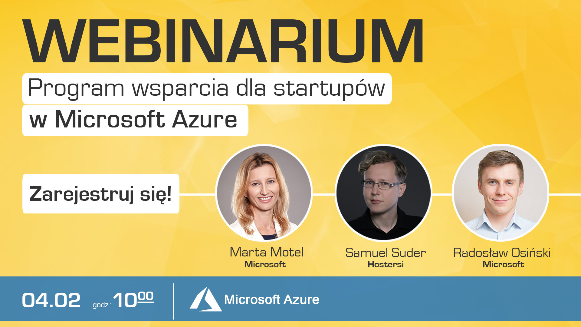 Zapraszamy na webinarium: Program wsparcia dla startupów w Microsoft