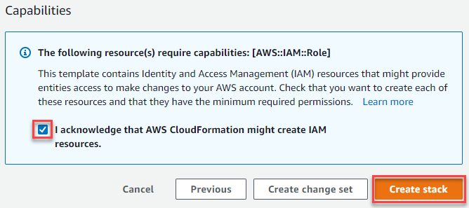 Potwierdzenie wydajności AWS CloudFormation