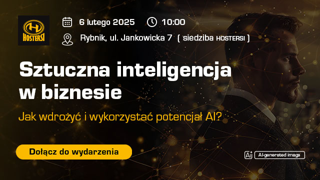 Zapraszamy na bezpłatną konferencję „Sztuczna inteligencja w biznesie”