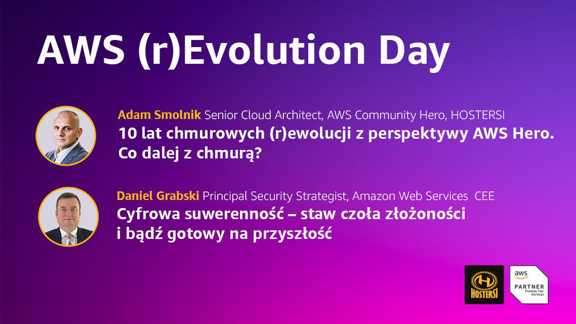 Zapraszamy na  𝗔𝗪𝗦 (𝗿)𝗘𝘃𝗼𝗹𝘂𝘁𝗶𝗼𝗻 𝗗𝗮𝘆