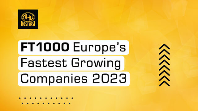 Hostersi w gronie najszybciej rosnących firm w Europie!