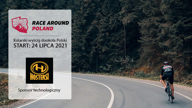 Sponsorujemy Race Around Poland - kolarski wyścig dookoła Polski!